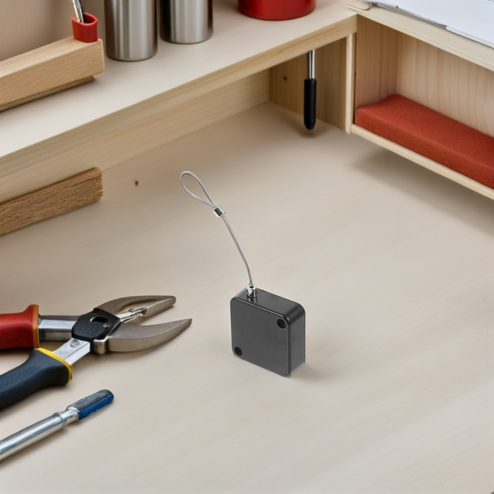 3 Stück einziehbare Kabel-Dieb – Pc Security Lock Bewertung und Preis